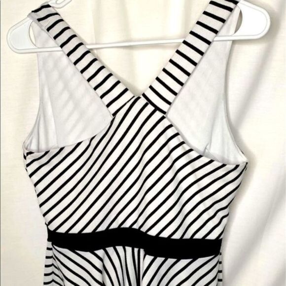 Wild Daist Striped Dress with Cutout Front - Picture 4 of 4